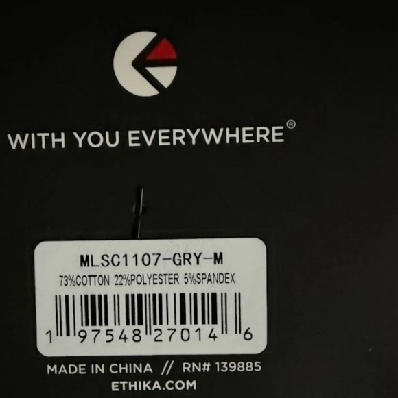 NWT Men's ethika Ankle Socks - Picture 4 of 6